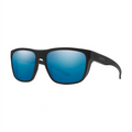 Smith Barra Sunglasses Matte Black/ChromaPop Polarized Blue Mirror - Comor - Go Play Outside