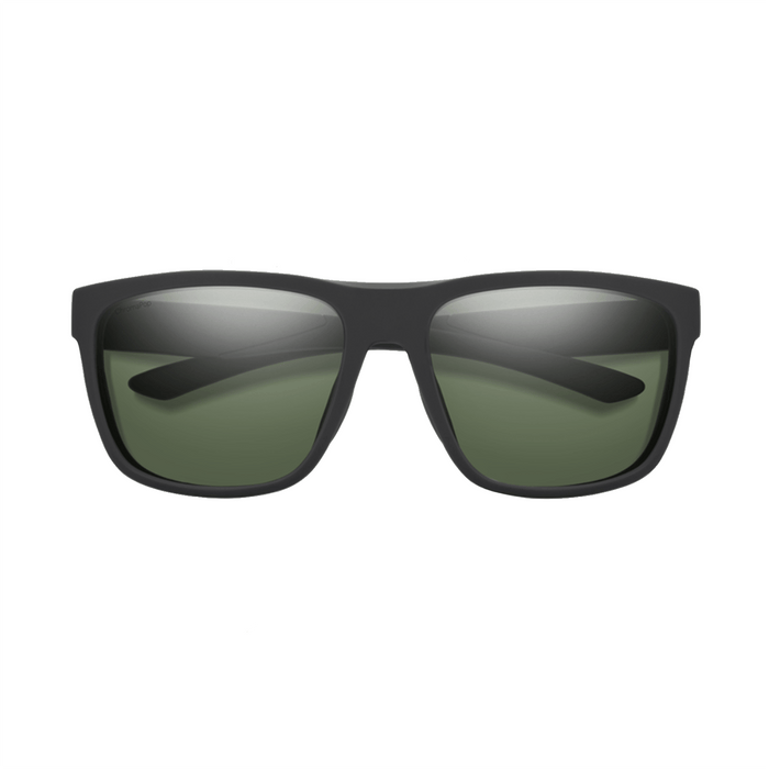 Smith Barra Sunglasses Matte Black/ChromaPop Polarized Gray Green - Comor - Go Play Outside