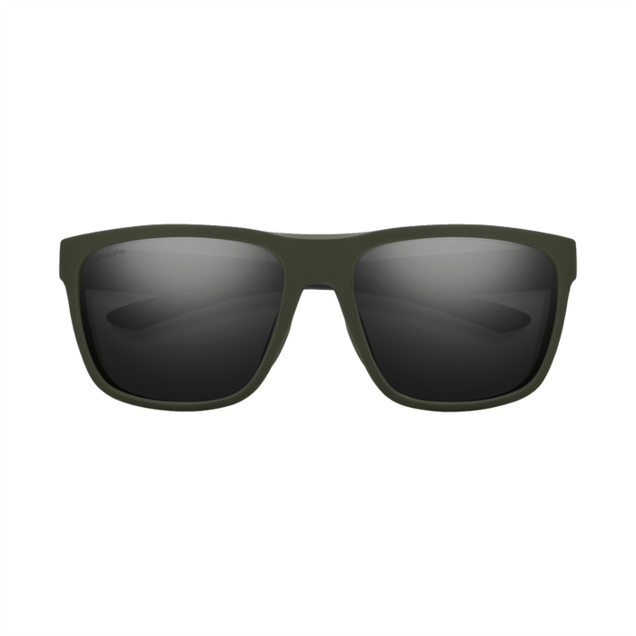 Smith Barra Sunglasses Matte Moss/ChromaPop Polarized Black - Comor - Go Play Outside