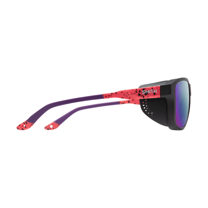 Smith Embark Sunglasses Matte Wild Child/ChromaPop Polarized Violet Mirror - Comor - Go Play Outside