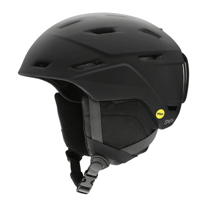 Smith Mission MIPS Round Contour Fit Helmet Matte Black - Comor - Go Play Outside