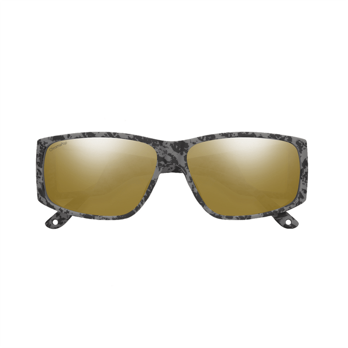 Smith Monroe Peak Sunglasses Matte Gray Marble/ChromaPop Polarized Bronze Mirror - Comor - Go Play Outside