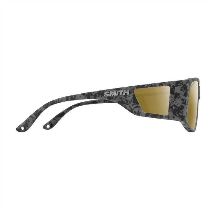 Smith Monroe Peak Sunglasses Matte Gray Marble/ChromaPop Polarized Bronze Mirror - Comor - Go Play Outside