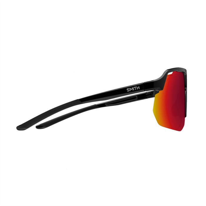 Smith Motive Sunglasses Black/ChromaPop Red Mirror + Clear - Comor - Go Play Outside