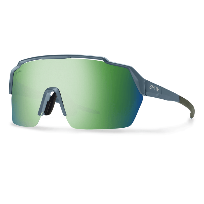 Smith Shift Split MAG Sunglasses Matte Stone Moss/ChromaPop Green Mirror + Clear - Comor - Go Play Outside