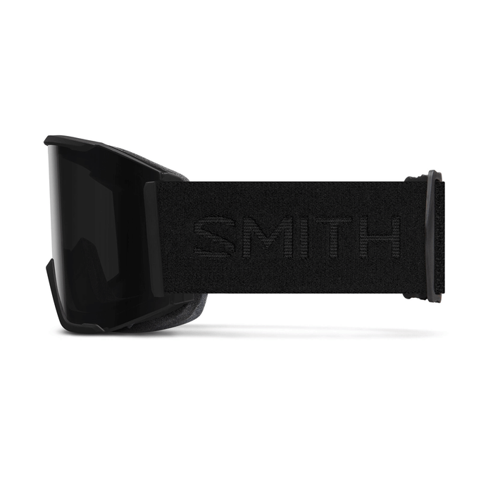 Smith Squad Mag Low Bridge Fit Goggles Blackout/ChromaPop Sun Black + Chromapop Storm Blue Sensor Mirror - Comor
