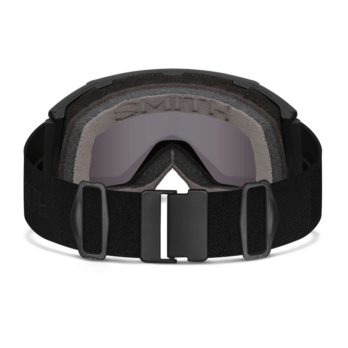 Smith Squad Mag Low Bridge Fit Goggles Blackout/ChromaPop Sun Black + Chromapop Storm Blue Sensor Mirror - Comor