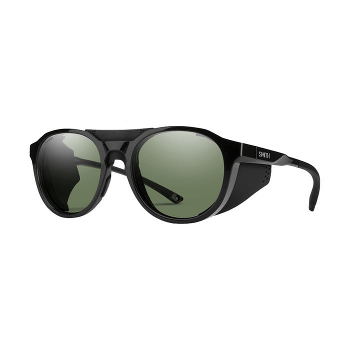 Smith Venture Sunglasses Black/ChromaPop Polarized Gray Green - Comor - Go Play Outside