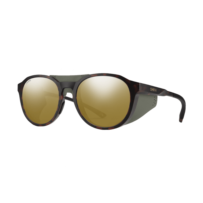 Smith Venture Sunglasses Matte Tortoise/ChromaPop Glass Polarized Bronze Mirror - Comor - Go Play Outside