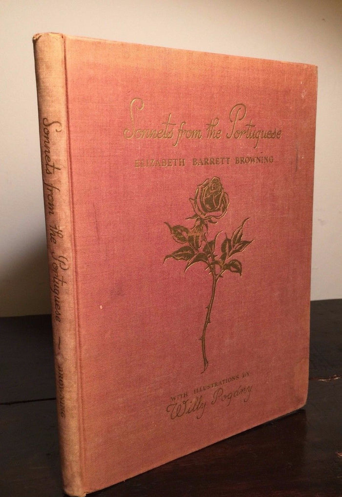 SONNETS FROM THE PORTUGUESE, E. Browning, Illus W. POGANY Tipped in Plates, 1945