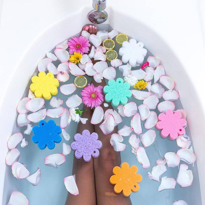 Spongellé Wild Flower body buffer - Bulgarian Rose - Findlay Rowe Designs
