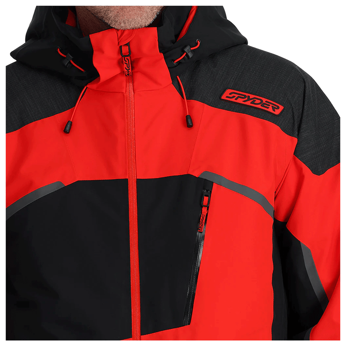 Spyder Men's Leader Jacket 2024 Volcano