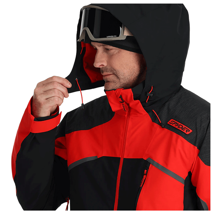 Spyder Men's Leader Jacket 2024 Volcano