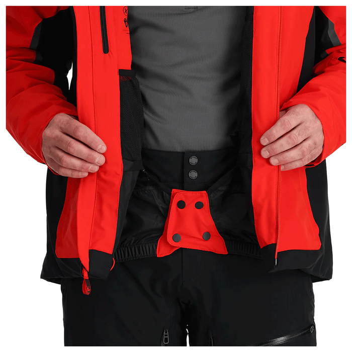 Spyder Men's Leader Jacket 2024 Volcano