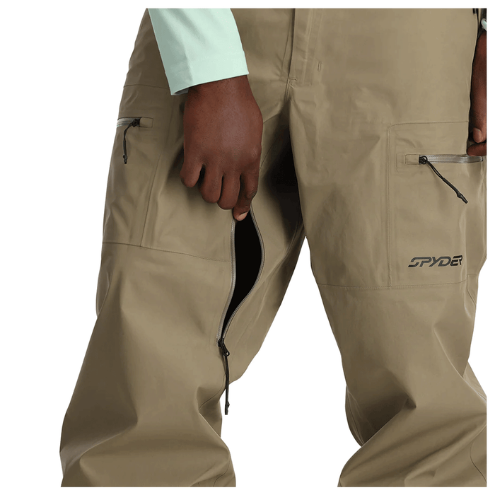 Spyder Men's Turret Shell Gore-tex Pant 2024 Desert Taupe