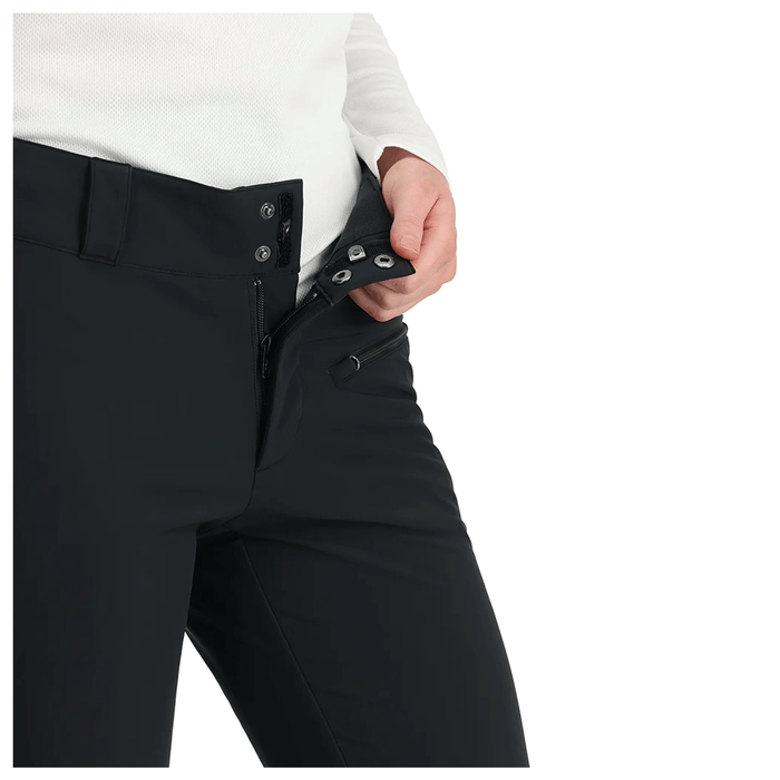 Spyder Women's Painted On Softshell Pant 2024 Black
