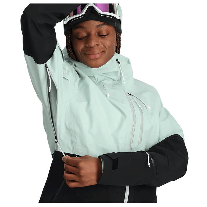 Spyder Women's Solitaire Shell Gore-tex Jacket 2024 Wintergreen