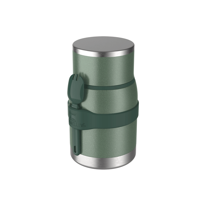 Stanley The Adventure To - Go 24oz. Food Jar + Spork Hammertone Green - Comor - Go Play Outside