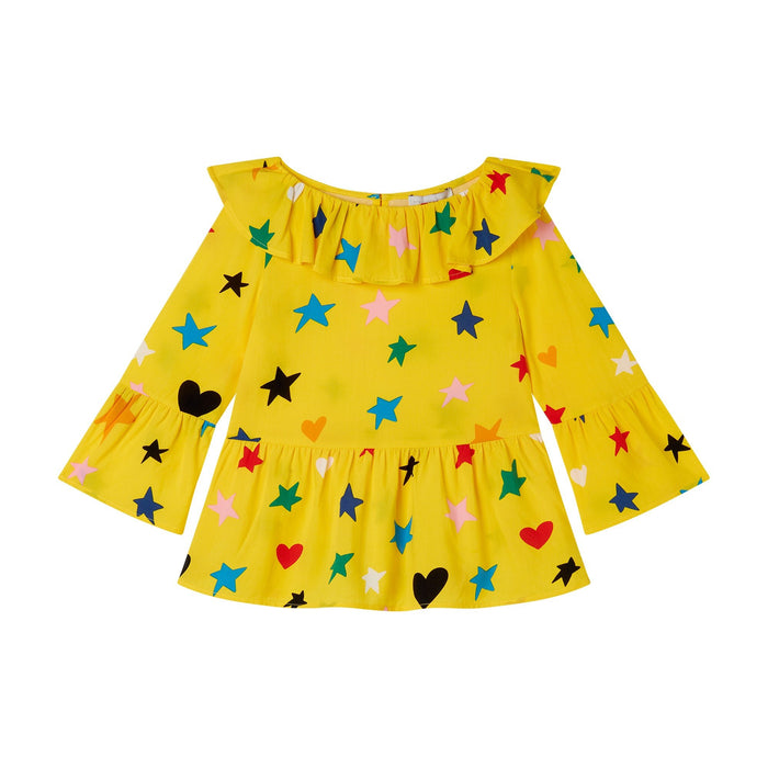Stella McCartneyStar Print Sleeve TopSAVANNA