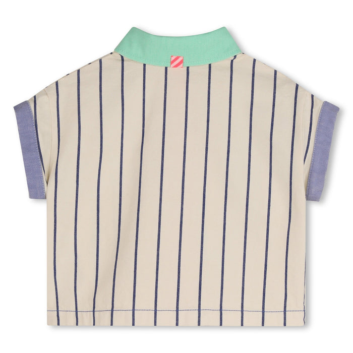 BillieblushStripe Patch Pocket Shirt3617165874710SAVANNA