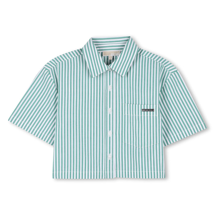 Michael KorsStriped Cropped Shirt3617165978012SAVANNA