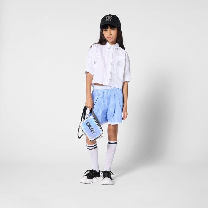 DKNYStriped Logo Shorts3617166095824SAVANNA