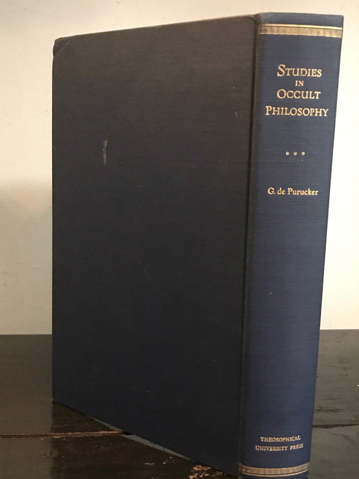 STUDIES IN OCCULT PHILOSOPHY, G. de Purucker, 1st / 2nd, 1949 OCCULT PSYCHIC