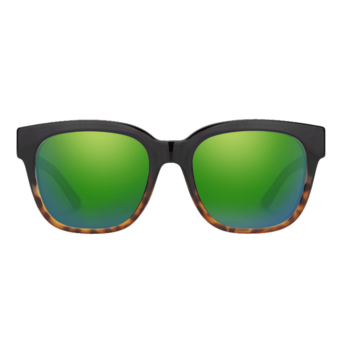 Suncloud Affect Sunglasses Havana Gradient/Polar Green Mirror - Comor - Go Play Outside