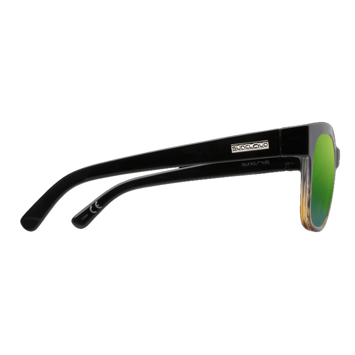 Suncloud Affect Sunglasses Havana Gradient/Polar Green Mirror - Comor - Go Play Outside