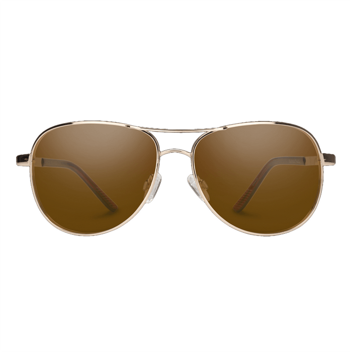 Suncloud Aviator Sunglasses Gold/Polar Brown - Comor - Go Play Outside