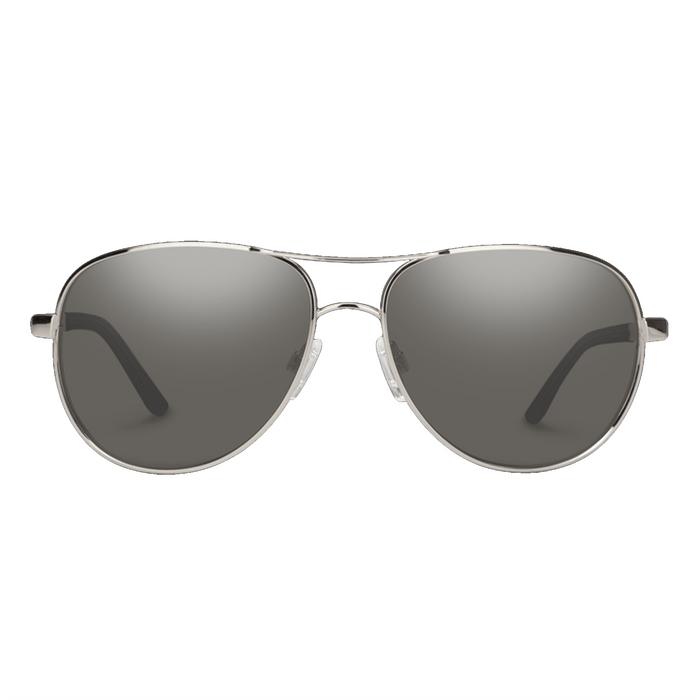 Suncloud Aviator Sunglasses Silver/Polar Gray - Comor - Go Play Outside