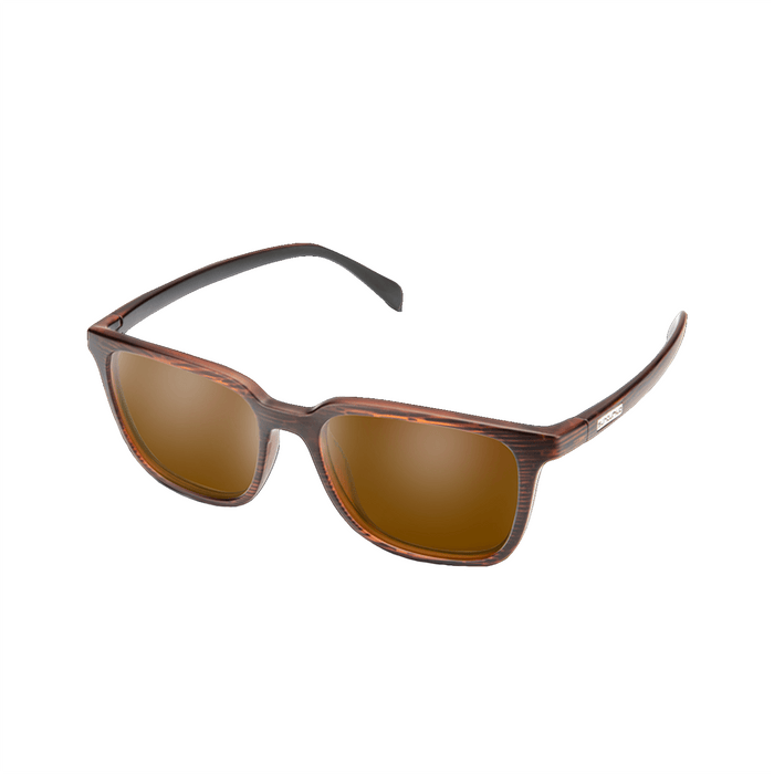 Suncloud Boundary Sunglasses Matte Burnished Brown/Polar Brown - Comor - Go Play Outside