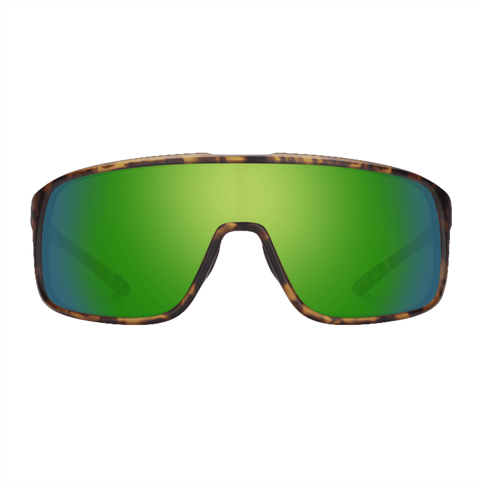 Suncloud Double Up Sunglasses Matte Tortoise/Polar Green Mirror - Comor - Go Play Outside