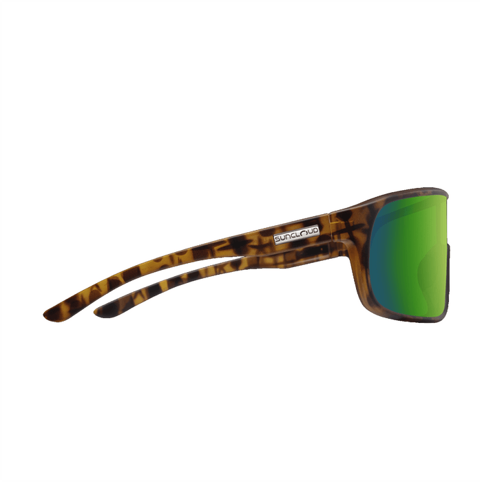 Suncloud Double Up Sunglasses Matte Tortoise/Polar Green Mirror - Comor - Go Play Outside