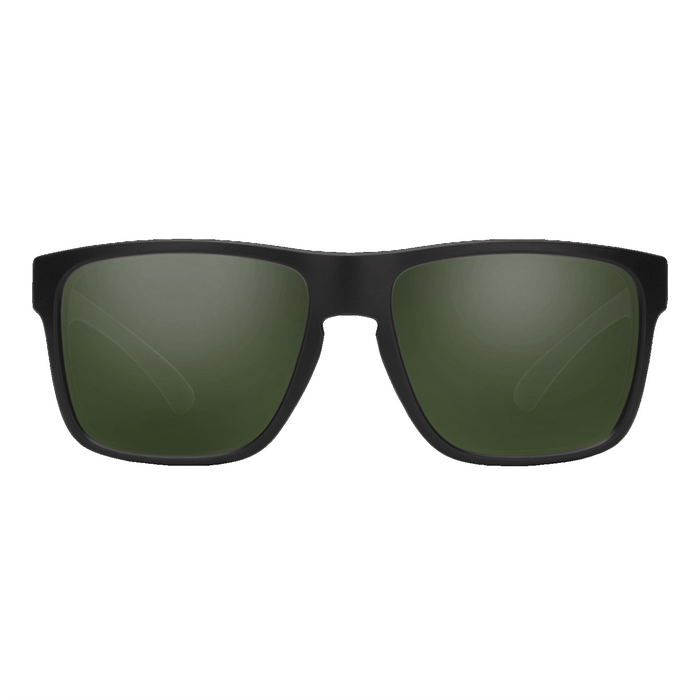 Suncloud Rambler Sunglasses Matte Black/Polar Gray Green - Comor - Go Play Outside