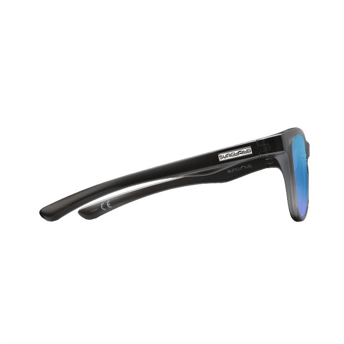 Suncloud Topsail Sunglasses Crystal Silver Backpaint/Polar Blue Mirror - Comor - Go Play Outside