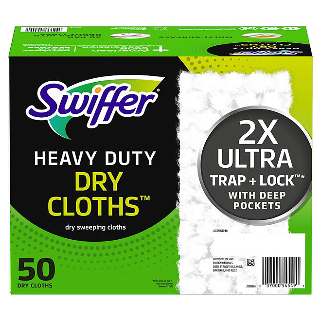 Swiffer Sweeper Heavy Duty Dry Floor Cleaner Cloths (50 ct.)