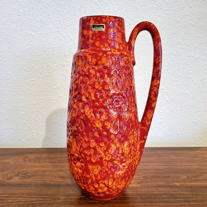 TALL SCHEURICH ‘BERNINA’ PITCHER VASE Nr. 424/34