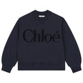 CHLOÉTerry Logo Print Sweatshirt3617165530746SAVANNA