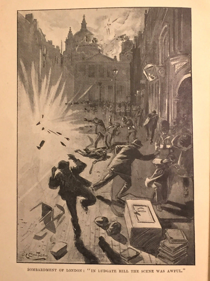 THE GREAT WAR IN ENGLAND IN 1897 by William Le Queux 1894 Scarce Invasion Sci-Fi