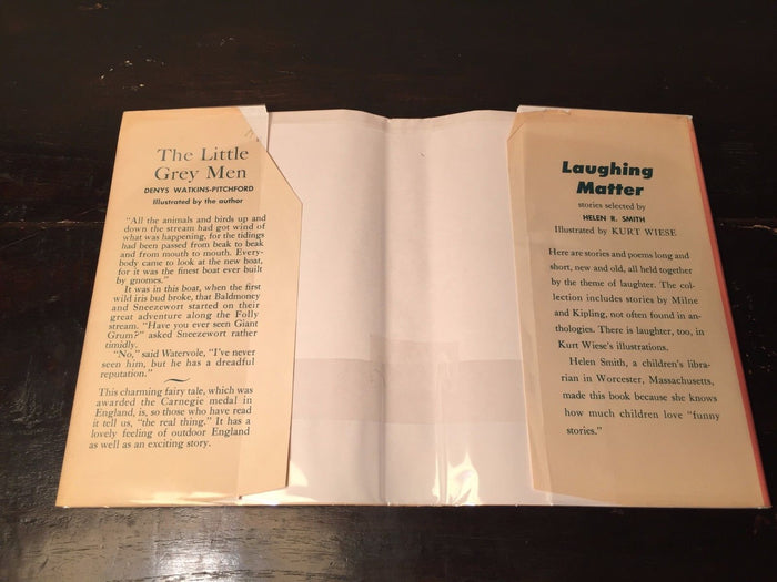 THE LITTLE GREY MEN by Denys Watkins-Pitchford 1st American Edition HC/DJ, 1949