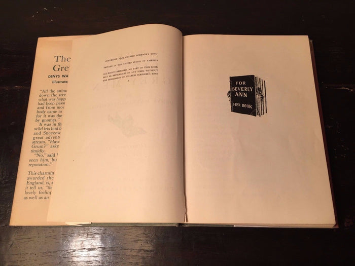 THE LITTLE GREY MEN by Denys Watkins-Pitchford 1st American Edition HC/DJ, 1949