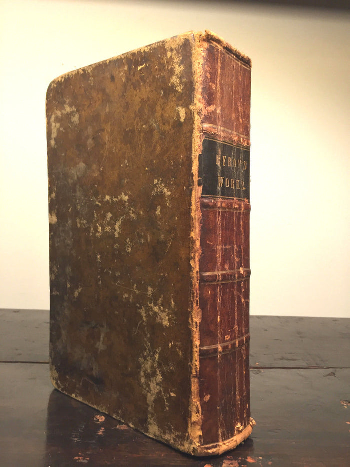 THE WORKS OF LORD BYRON, INCLUDING THE SUPPRESSED POEMS, by J.W. Lake, 1836