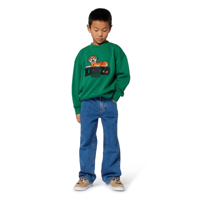 KENZOTiger Logo Sweatshirt3617165697319SAVANNA