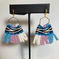 Trans Pride Mini-Fan Earrings