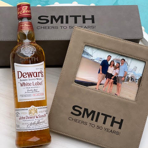 Trist Collection Wine/Champagne/Liquor Bottle Box - FREE ENGRAVING