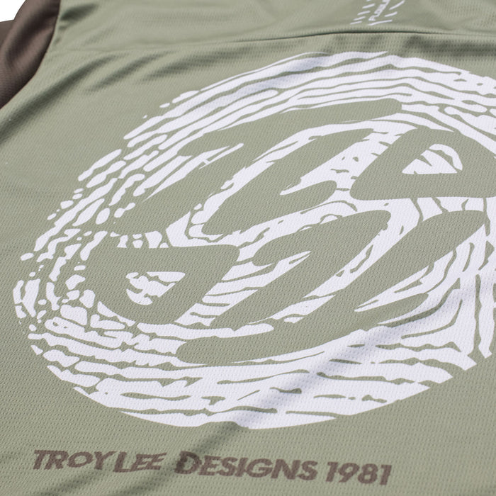 Troy Lee Flowline S/S Jersey 2024 Flipped Olive