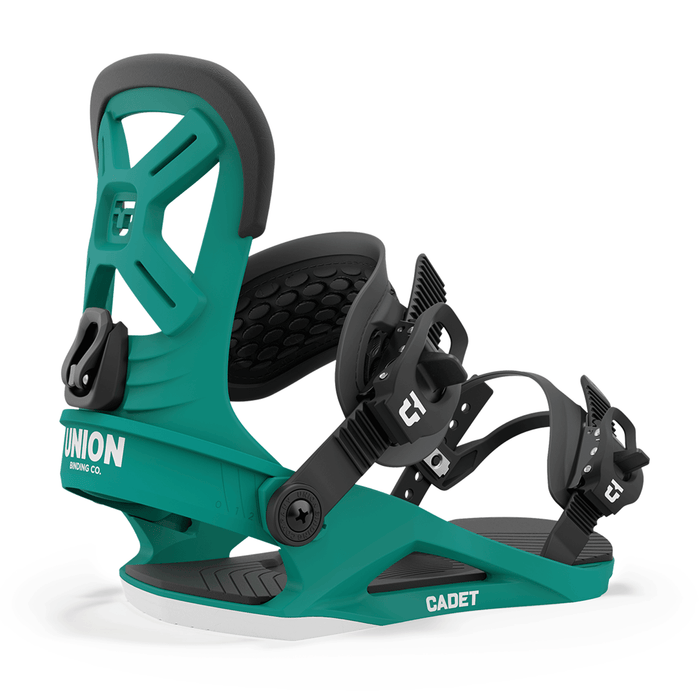 Union Kid's Cadet Snowboard Bindings 2024 Teal