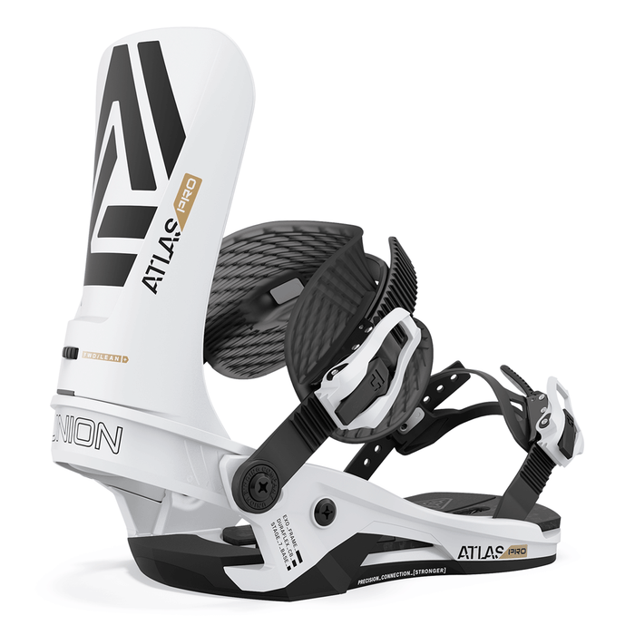 Union Men's Atlas Pro Snowboard Bindings 2024 White