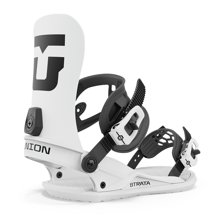 Union Men's Strata Snowboard Bindings 2024 White